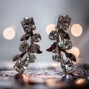 Unique Vintage Clip on Earrings